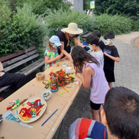 Sommer 2025 // Pop-Up Playground // Upcycling und basteln